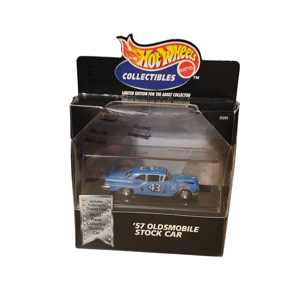 Hot Wheels Collectibles '57 Oldsmobile Stock Car Petty #43 Limited Edition 1:64